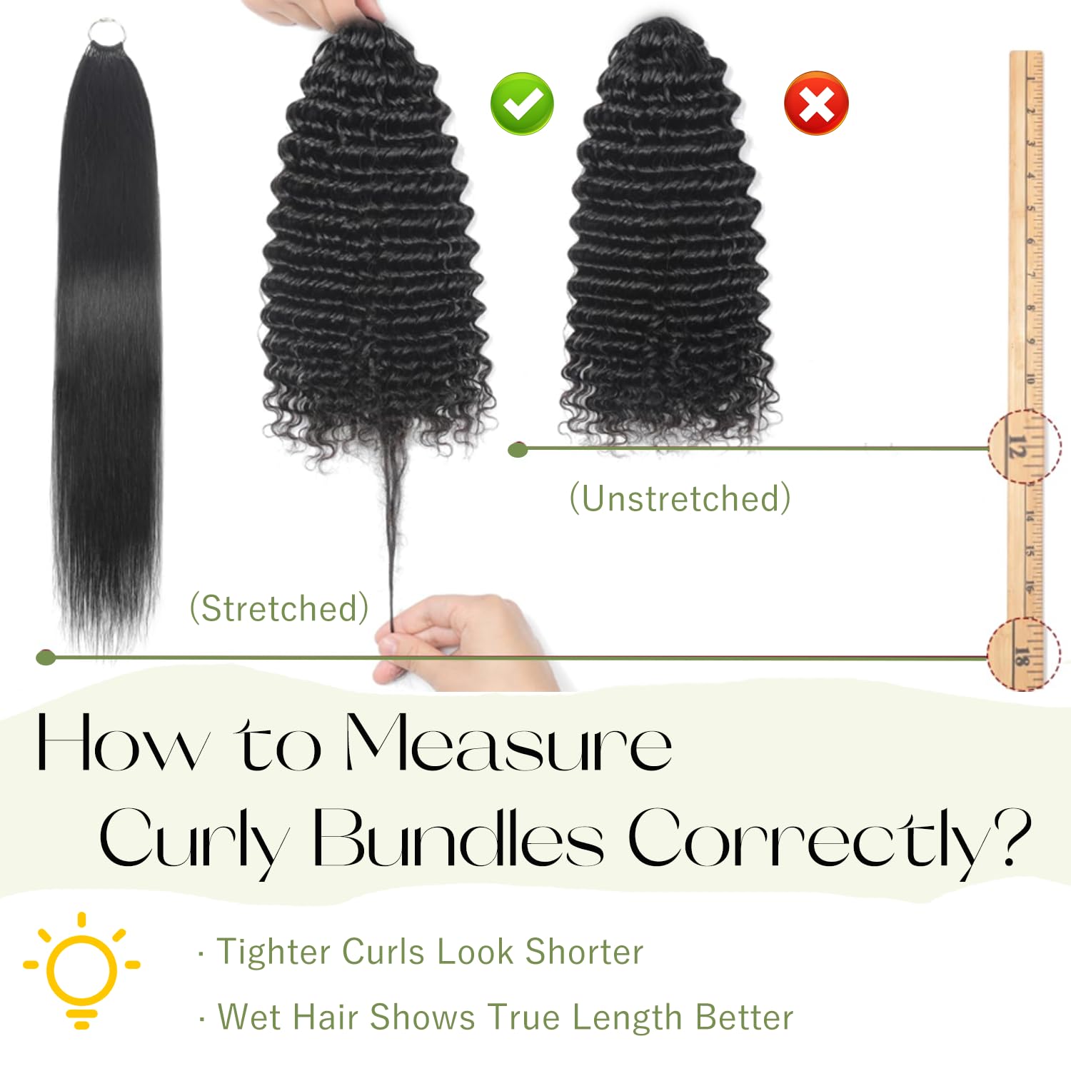 Deep Wave Bundles with Closure Human Hair 15A Deep Curly 4 Bundles Human Hair 14 16 18 20+12 Inch 5x5 HD Lace Closure Full and Thick 100 Brazilian Virgin Water Wave Wet and Wavy Bundle Deals For Women