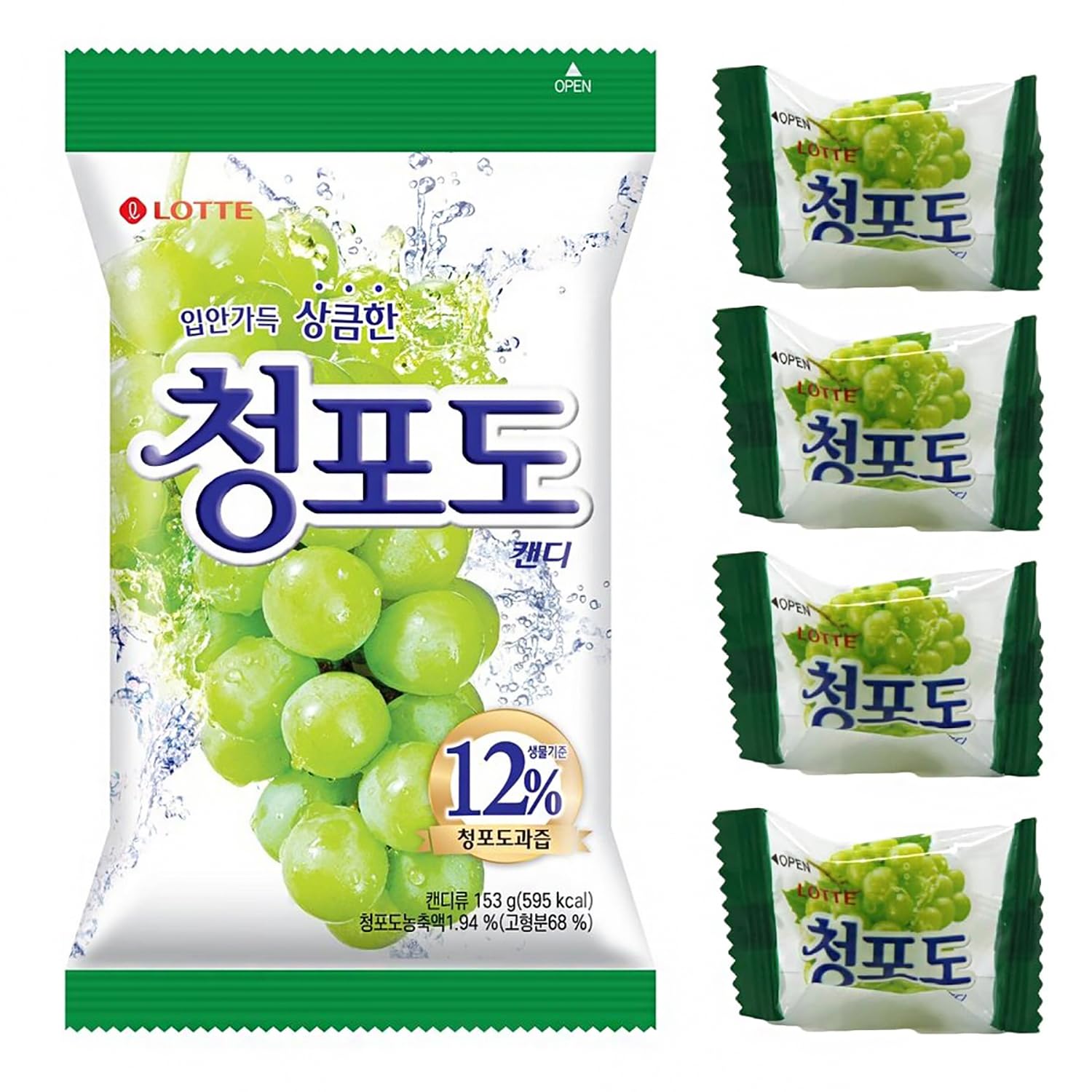 Amazon.com : DEAD SKIN Grapes Hard Candy 153g Packs for Party