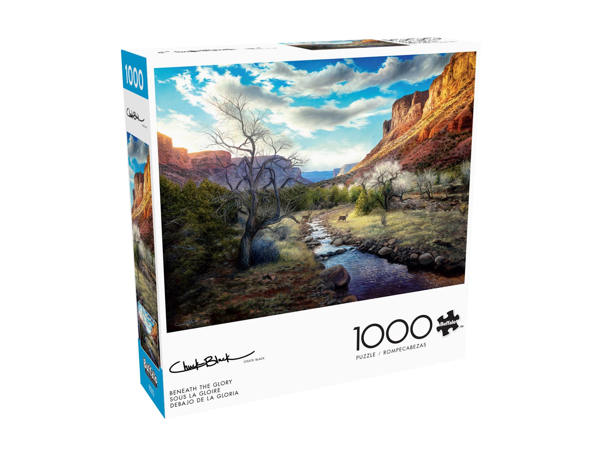 Buffalo Games Bonjour Under The Covers 1000-Piece Puzzle - Adult Jigsaw Puzzle, 26.75x19.75", Fun & Relaxing - View #7