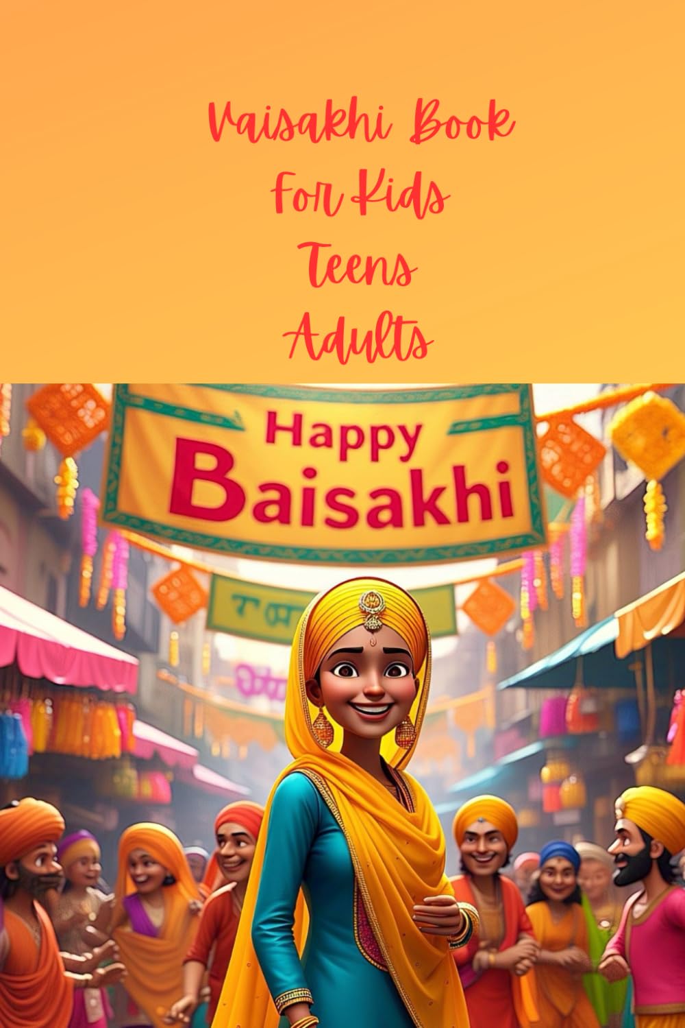 Vaisakhi Book For Kids Teens and Adults: Includes 36 Fun Facts about Baisakhi Sikh Harvesting Festival, Gifts for Sikhs and Hindus: Contains 3 Word ... Pages, 6 activities, A Unique Gifting Book