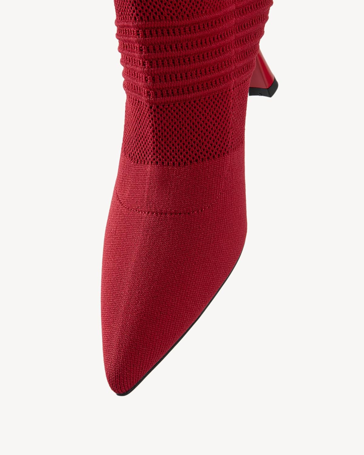 NEWBELLA COSY Women's Pointed Toe Ankle Boots - 3 Inch Kitten Heel Dressy Booties, Slip-On Winter Boots for Fall & Winter - Image 2