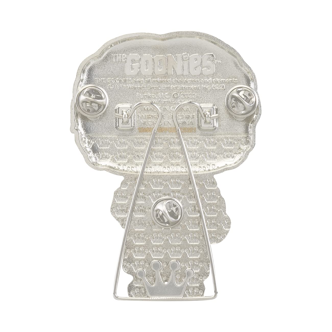 Loungefly POP! Large Enamel Pin GOONIES: DATA, Data, the Goonies Enamel Pins, Cute Collectable Novelty Brooch - Image 2