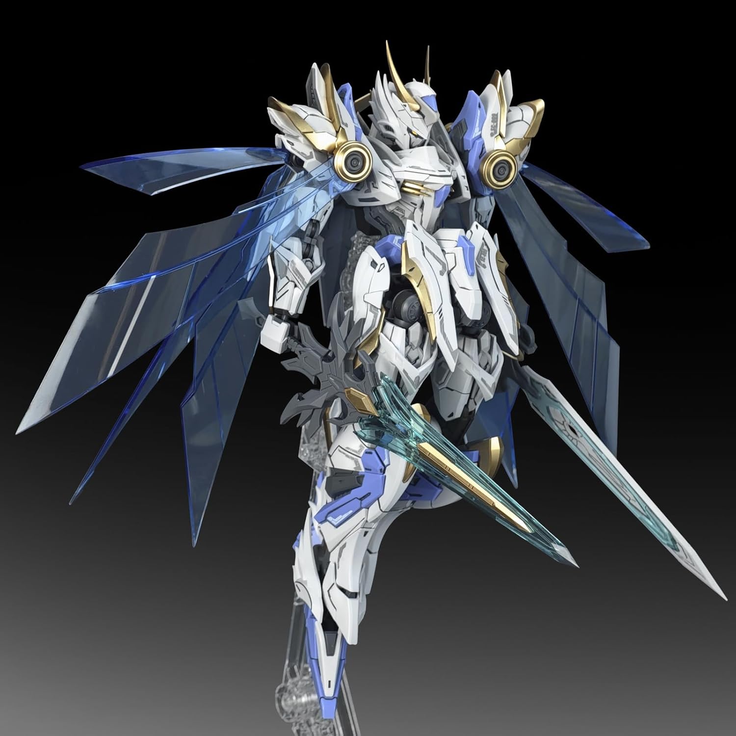 Pipigirl 1:144 Plastic Action Figures Kits, Divine Invoker Percival, 6.3 in Mecha Model, Easy to Assemble