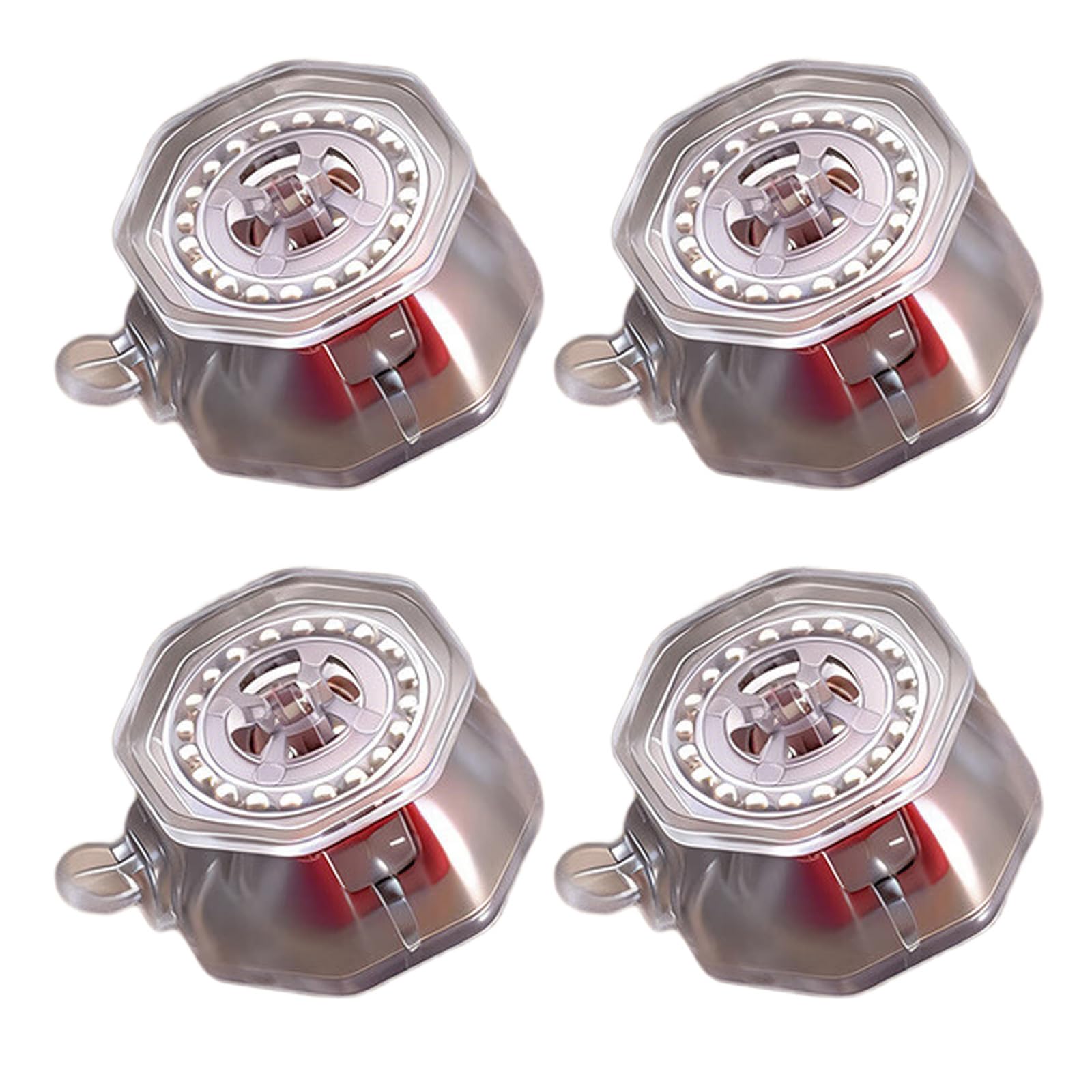 4Pcs Small Furniture Casters Wheel Sticky Pulley Appliance Sliders Adhesive Casters Wheel for Kitchen Appliances Adhesive Furniture Universals Rotation Caster
