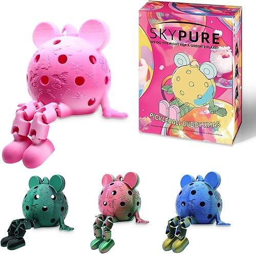 Caja ciega de Navidad Pickleball Buddy, caja ciega de pickleball de la serie de Navidad, decoraciones, regalos de cumpleaños de vacaciones para