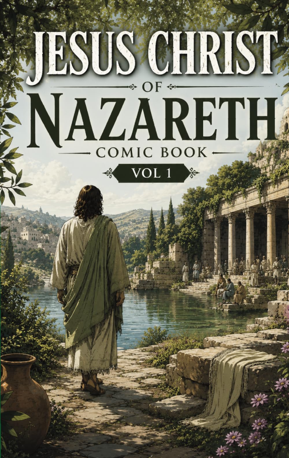 Jesus of Nazareth: Illustrated Comic- VOL.1: 24 Pages of Comic Story.