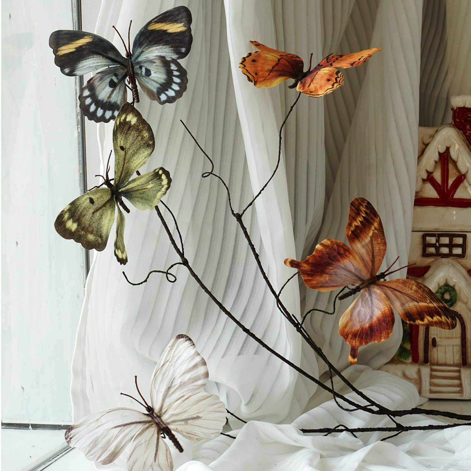 ☆特選NEW☆蝶&水晶♡浄化スペシャル☆【バタフライ型ディスプレイ器】❤️