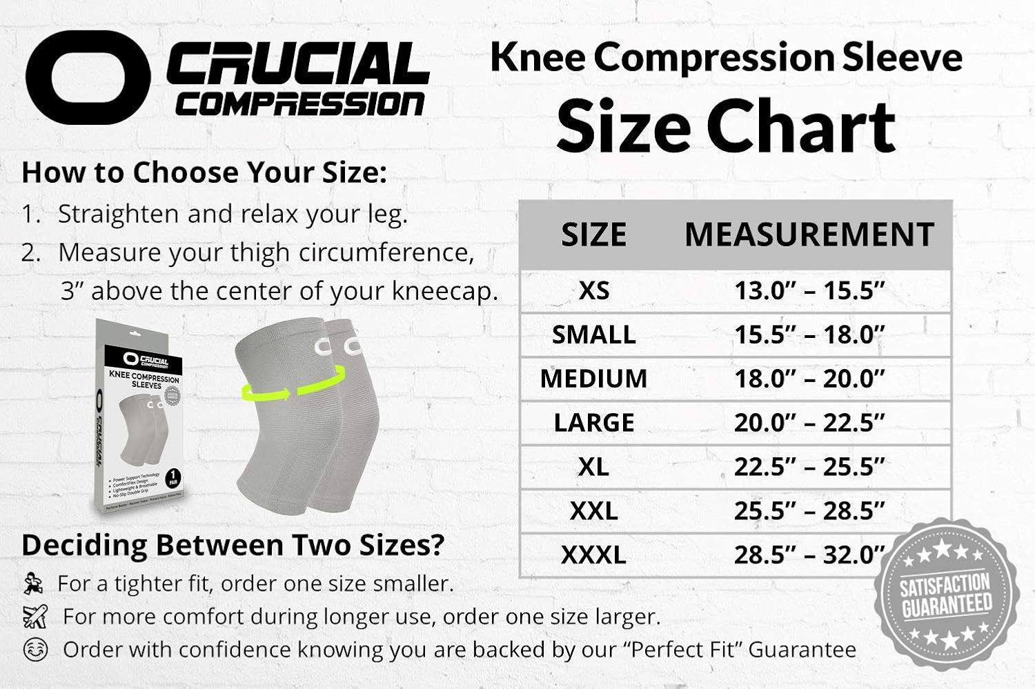 Bіg Sаlе Crucial Compression Knee Sleeve (1 Pair) - Best Knee Braces for Knee Pain for Men & Women - Non-Slip Knee Support for Running, Weightlifting, Basketball, Gym, Workout, Sports Grеаtеѕt Prоduсt Crucial Compression Knee Sleeve (1 Pair) - Best Knee Braces for Knee Pain for Men & Women - Non-Slip Knee Support for Running, Weightlifting, Basketball, Gym, Workout, Sports