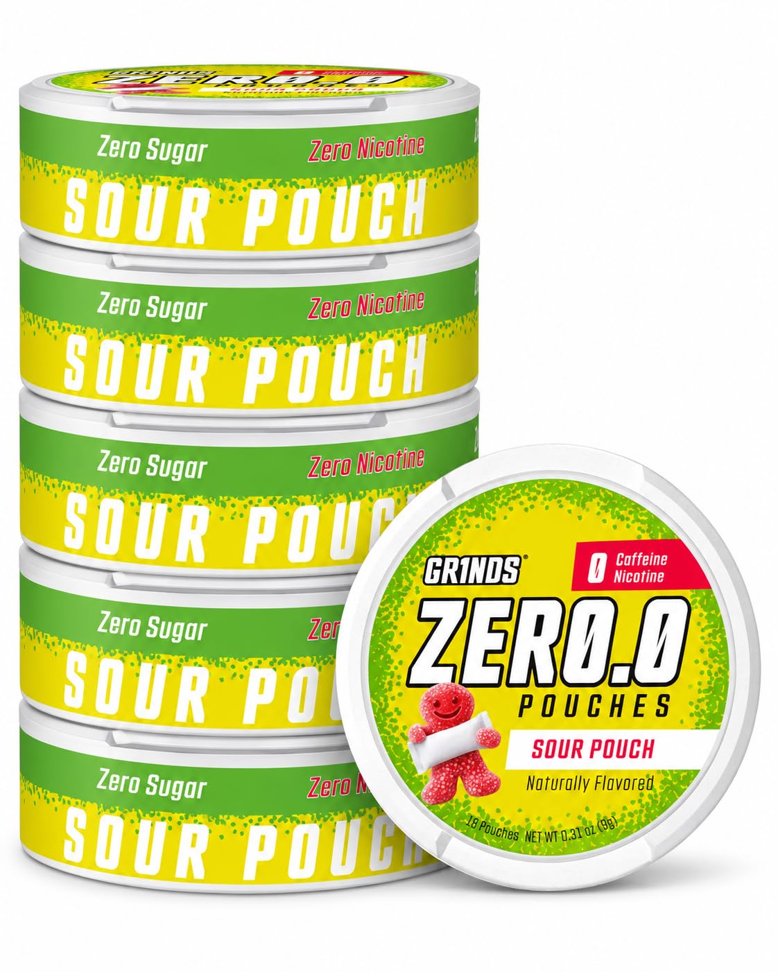 GRINDS Energy Pouches Sampler, Wintergreen, White Peach, Sour Apple, 3 Cans — Amazon image 13