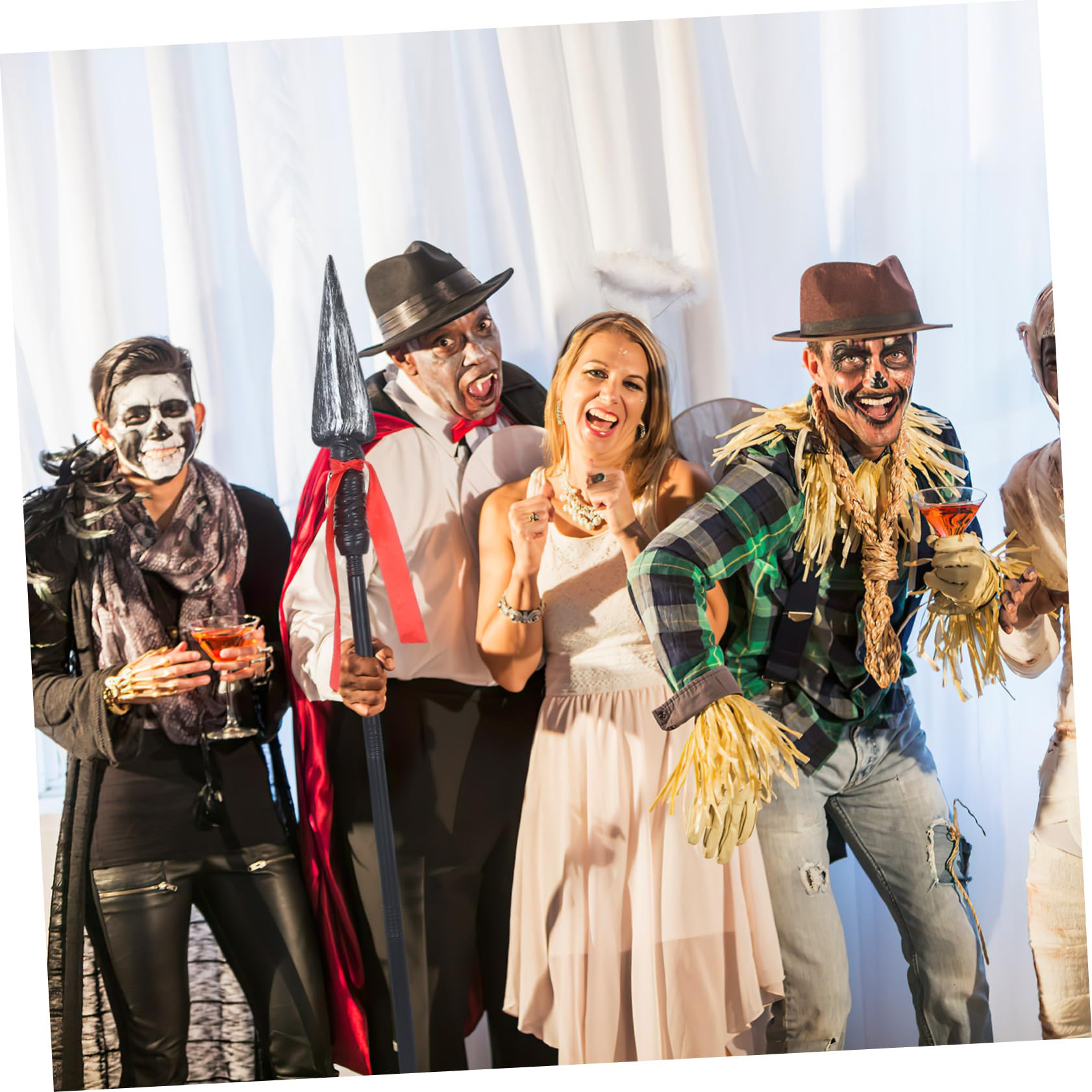 BESPORTBLE 2 Pièces Lance Médiévale Romaine Plastique pour Cosplay Accessoire de Fête et Jeu Interactif pour Halloween et Performances