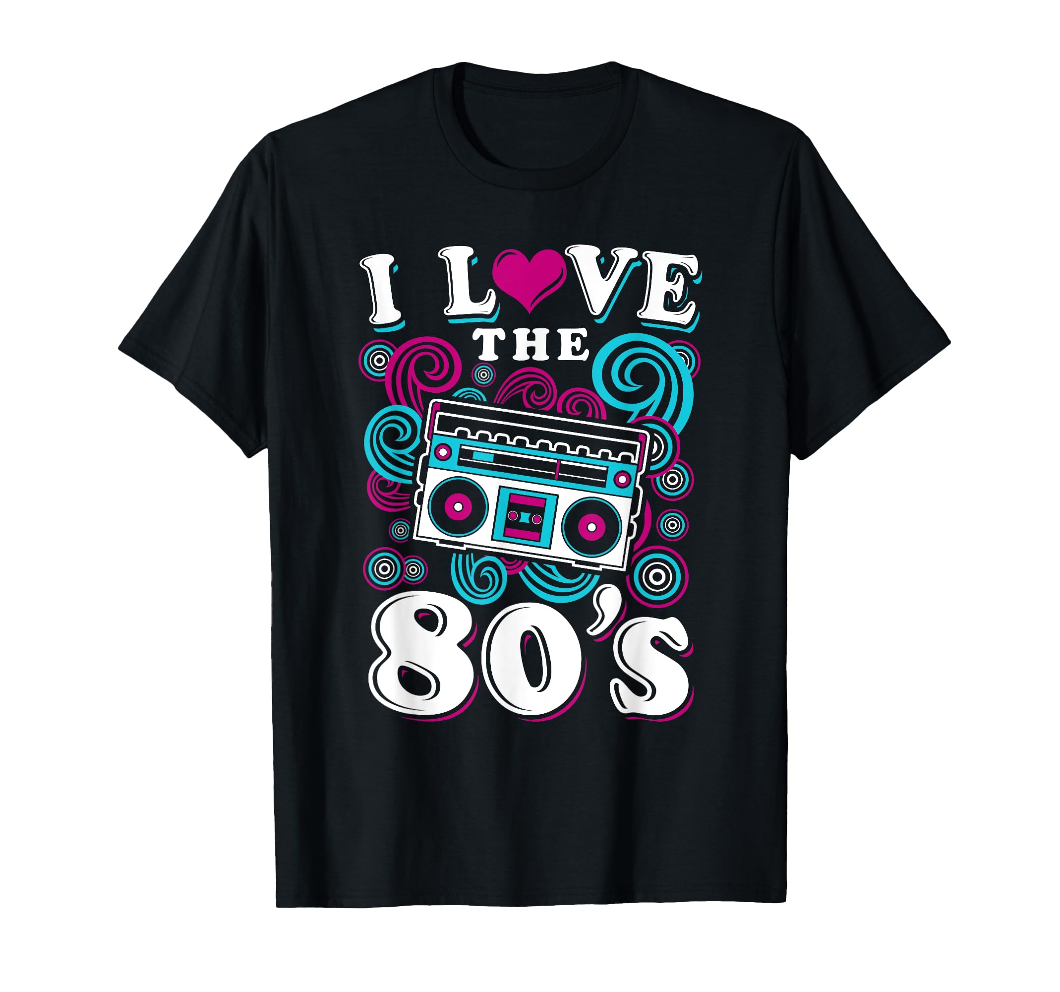 I Love The 80s Camisa 80s Ropa Para Mujeres Y Hombres Camiseta De Manga Larga