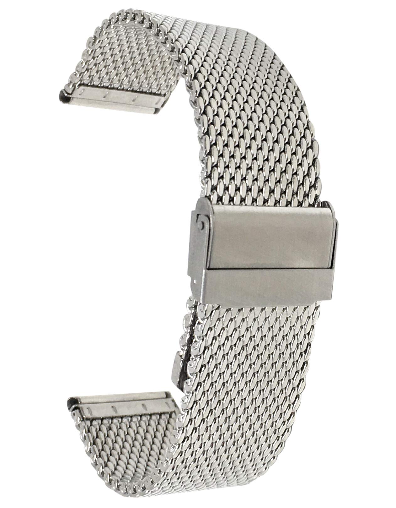 Buy Stainless Steel Mesh Watch Band, Thick, Metal Mesh Watch Strap