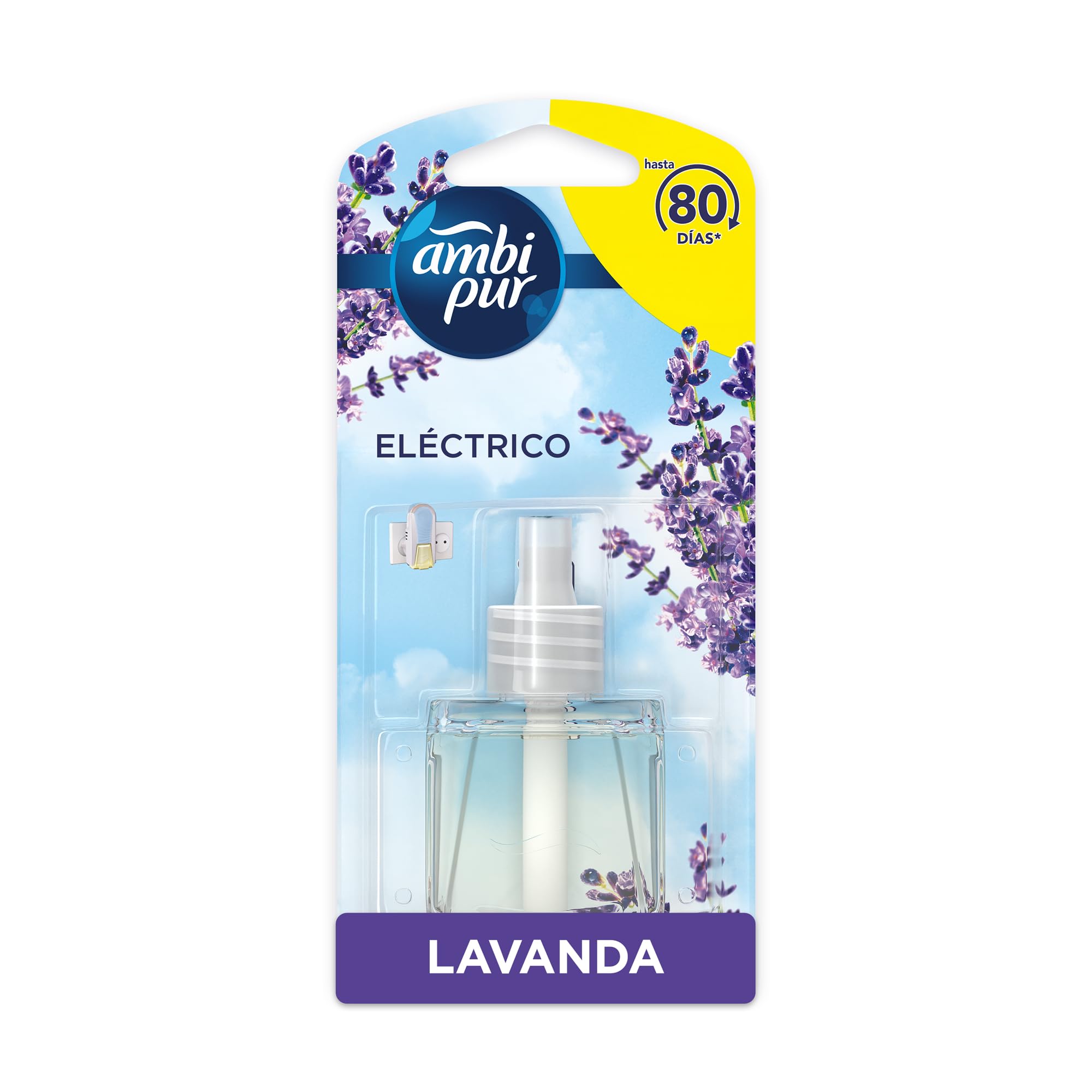 AMBIPUR Lavanda Recambio De Ambientador Eléctrico - 20 ml