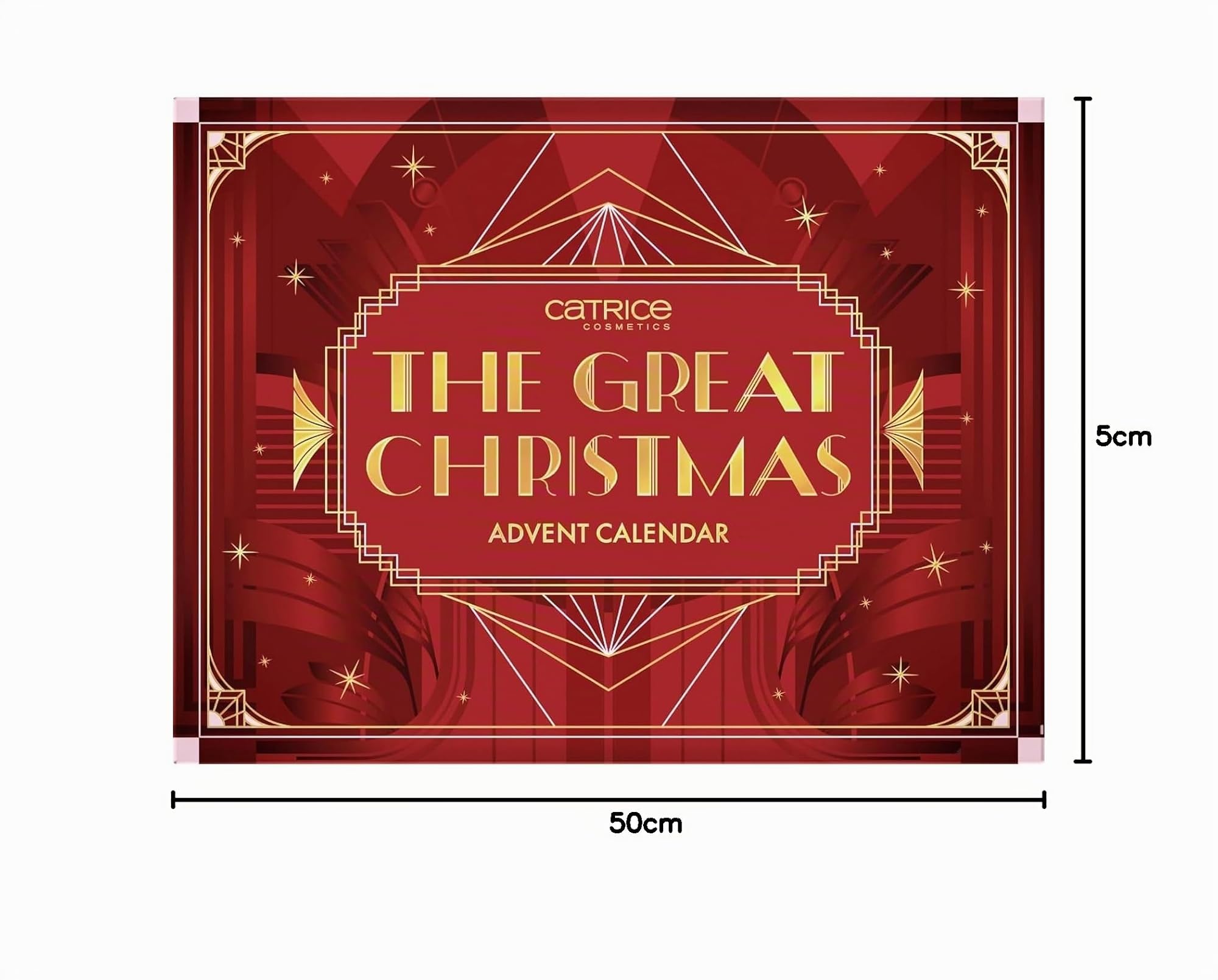 Catrice THE GREAT CHRISTMAS ADVENT CALENDAR, calendario dell’Avvento make-up, 24 prodotti full-size, regalo beauty natalizio, edizione limitata