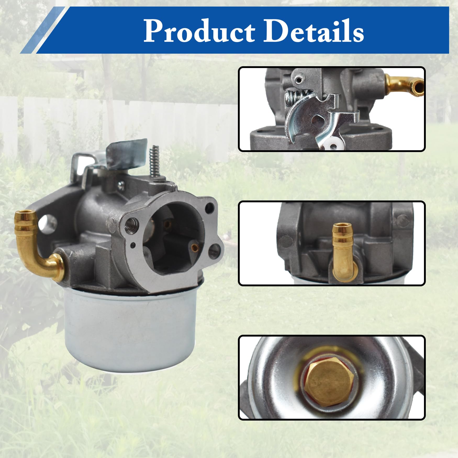 Lycoris.　0605 Amazon.com: 285251 Carburetor for Lawnmower, Compatible with