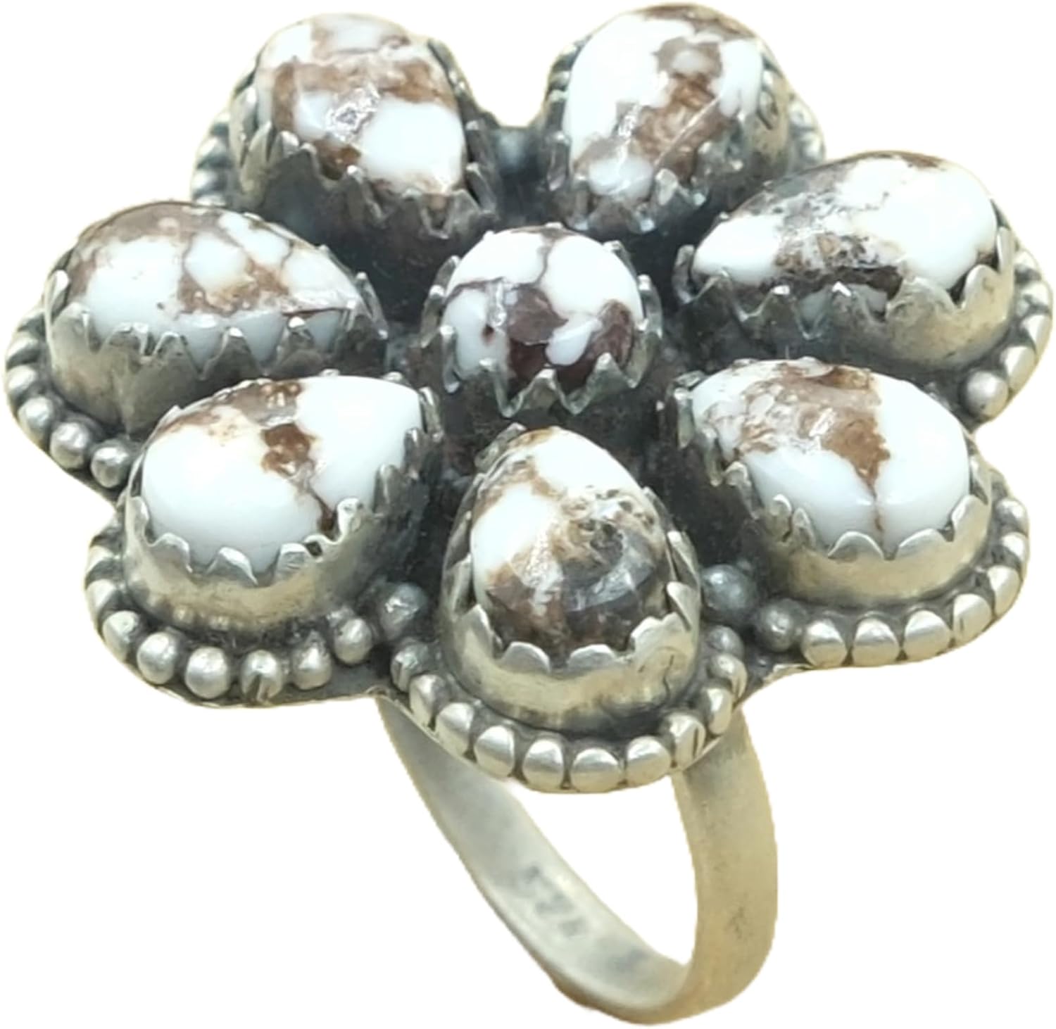 Wild Horse Jaspser Stone 925 Sterling Silver Handmade Statement Ring Jasper Gift Jewelry For Wife Girlfriend
