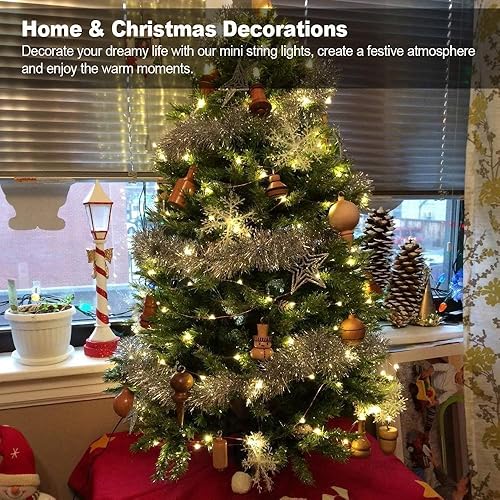 Miniatura 6 de MUMUXI 20 guirnaldas de luces LED de 7.2 pies