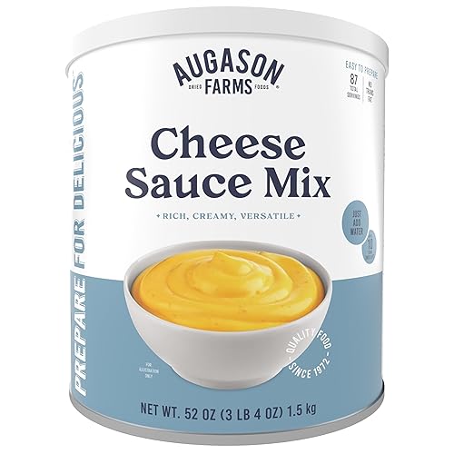 Augason Farms - Mezcla de queso en polvo certificado sin gluten almacenamiento de alimentos a largo plazo preparaciĂłn de comidas diaria lata grande Augason Farms - Mezcla de queso en polvo certificado sin gluten almacenamiento de alimentos a largo plazo preparaciĂłn de comidas diaria lata grande