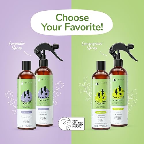 Miniatura 3 de Kit de protección contra garrapatas (champú de lavanda - Spray de hierba de limón)