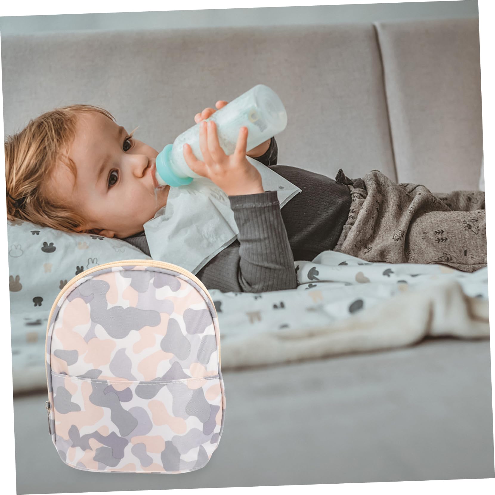 RORPOIR Insulated Milk Bottle Bag Baby Bottle Thermal Bag Cooler Portable Baby Storage Cooler Tote for Breast Milk