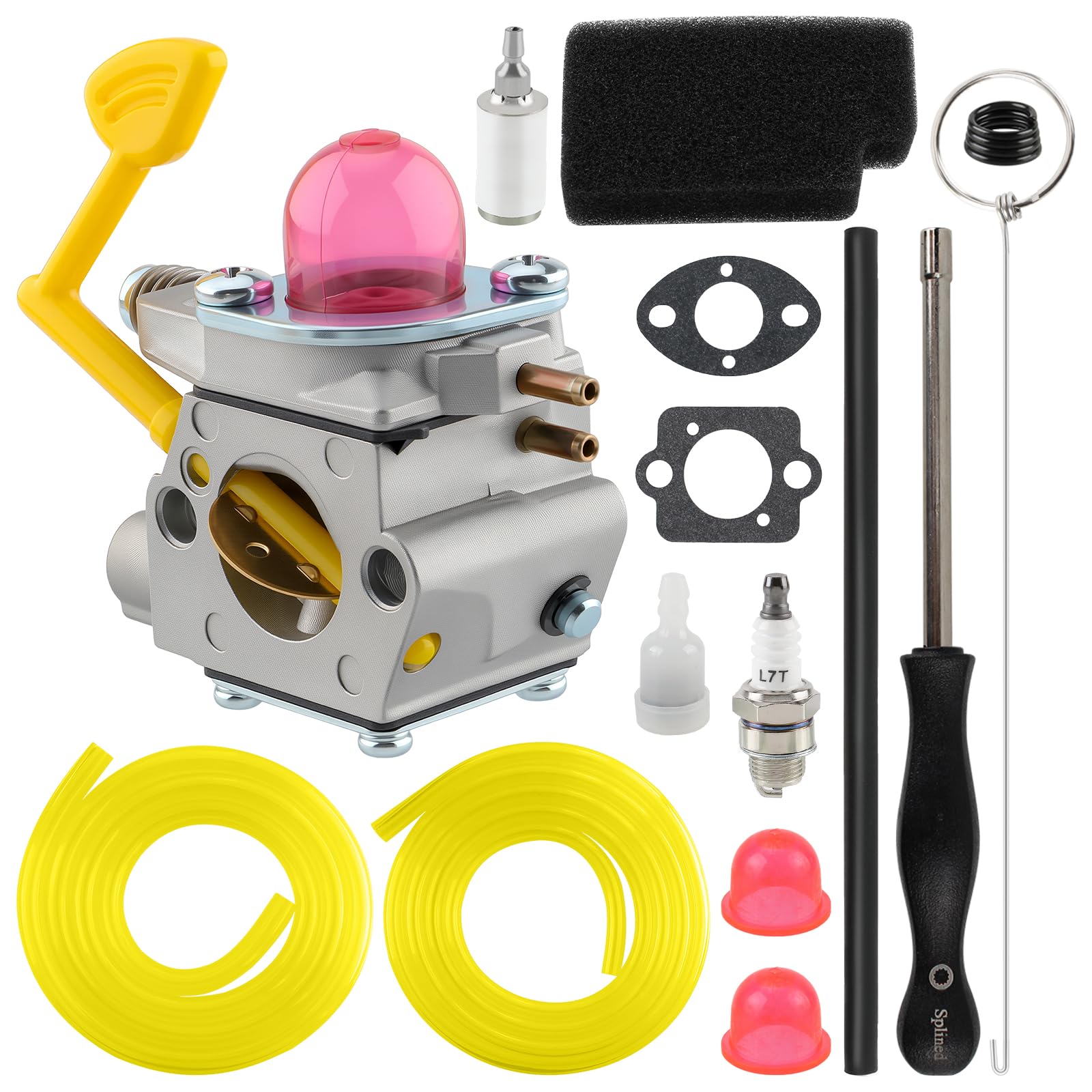【ばれー】 Amazon.com: MOTOALL WT-847 Carburetor with Fuel Line Filter