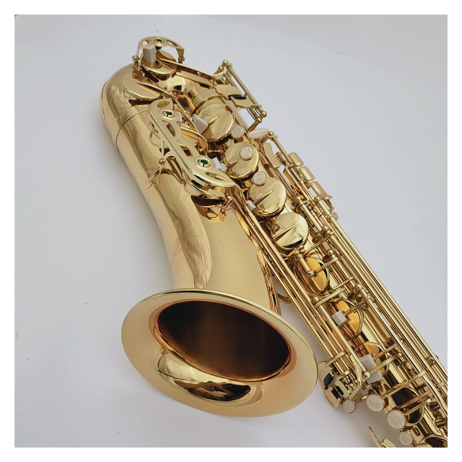 Strumento Musical della Lacca in Ottone del Sassofono del Sassofono del Tenore con Gli Accessori del Caso Sassofono Studenti