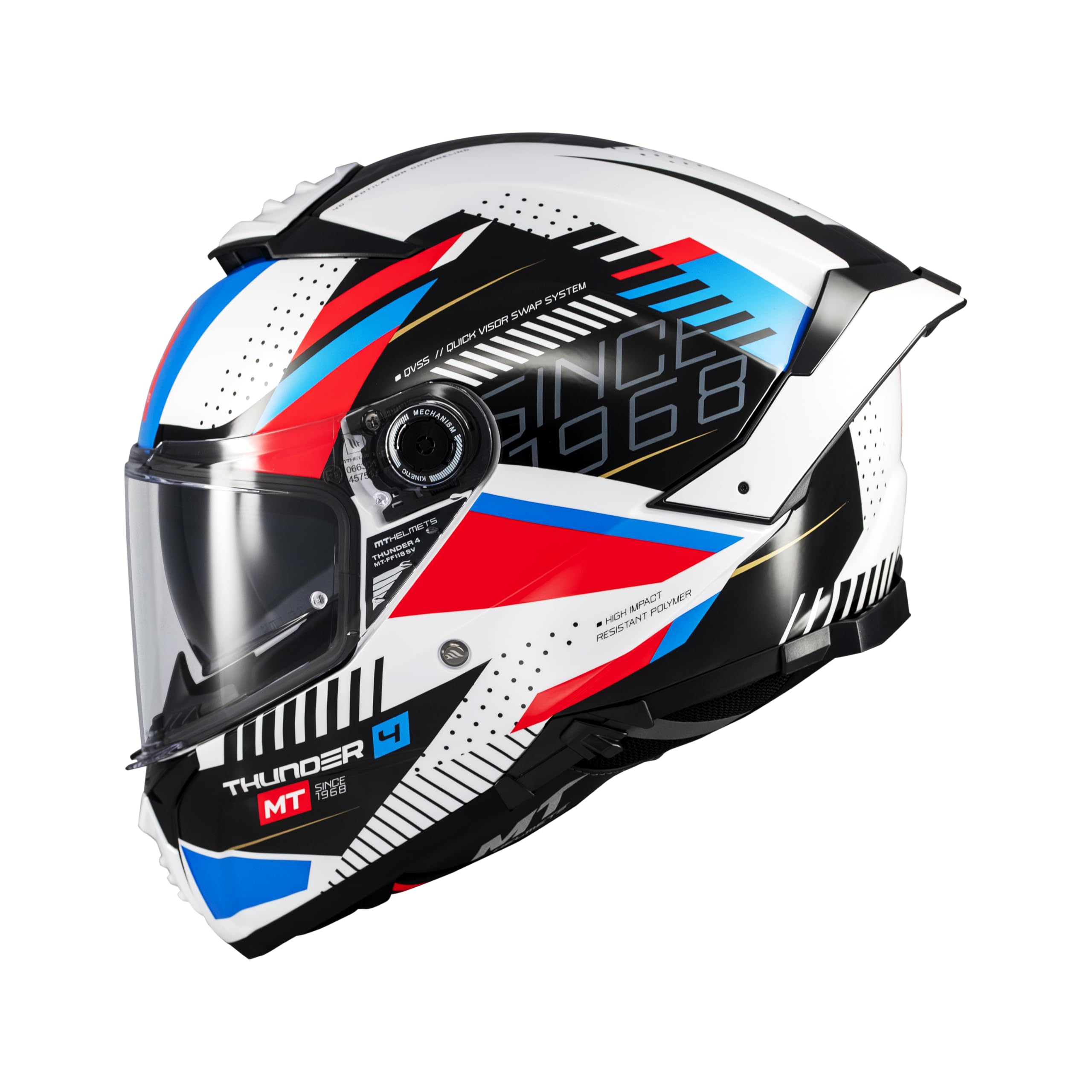 MT Helmets Thunder 4 Sv Luminence - Casco Motocicleta Unisex Adulto