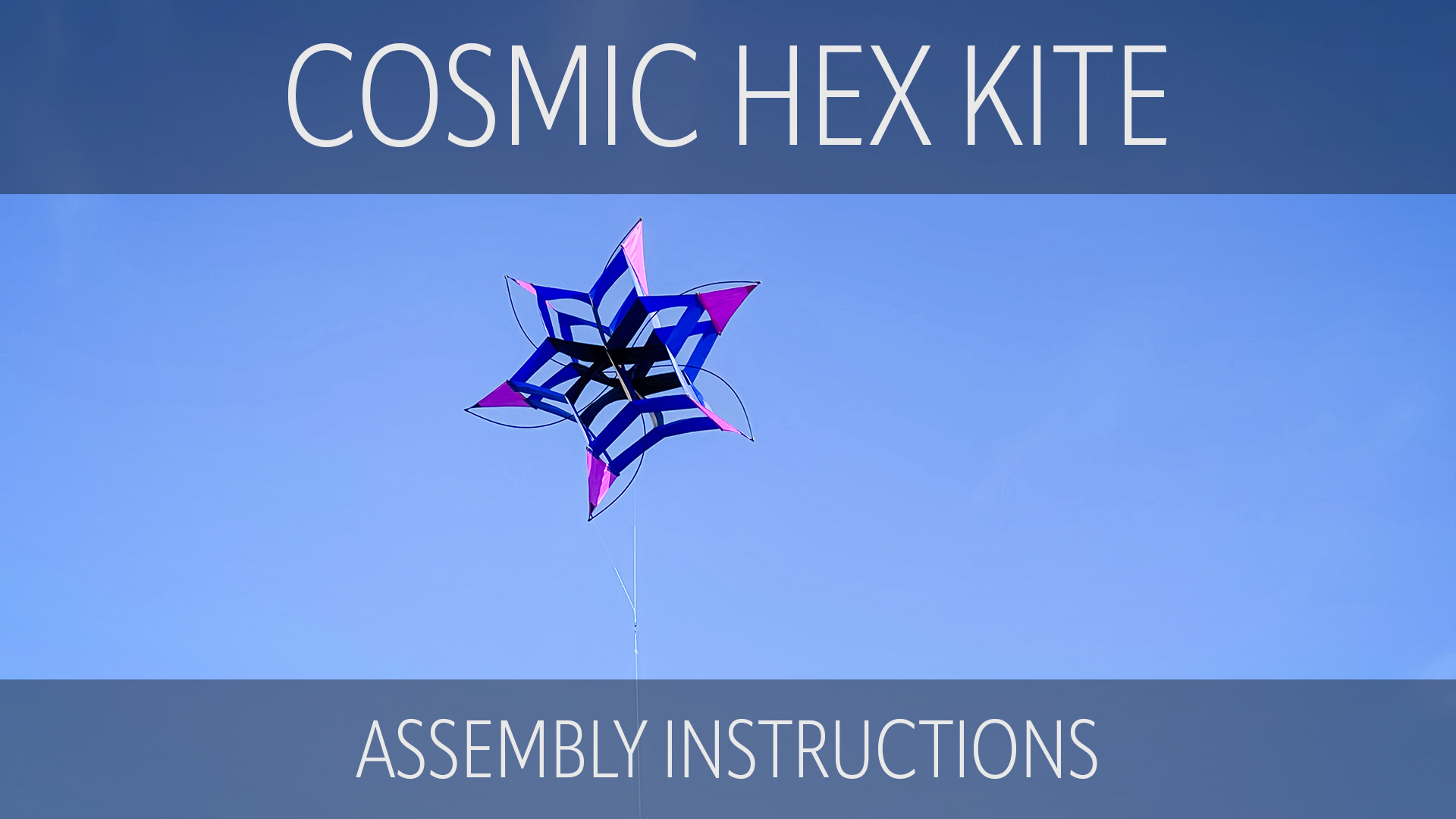Amazon.com: In the Breeze 3391 — Shadow Cosmic Hex Kite — Colorful