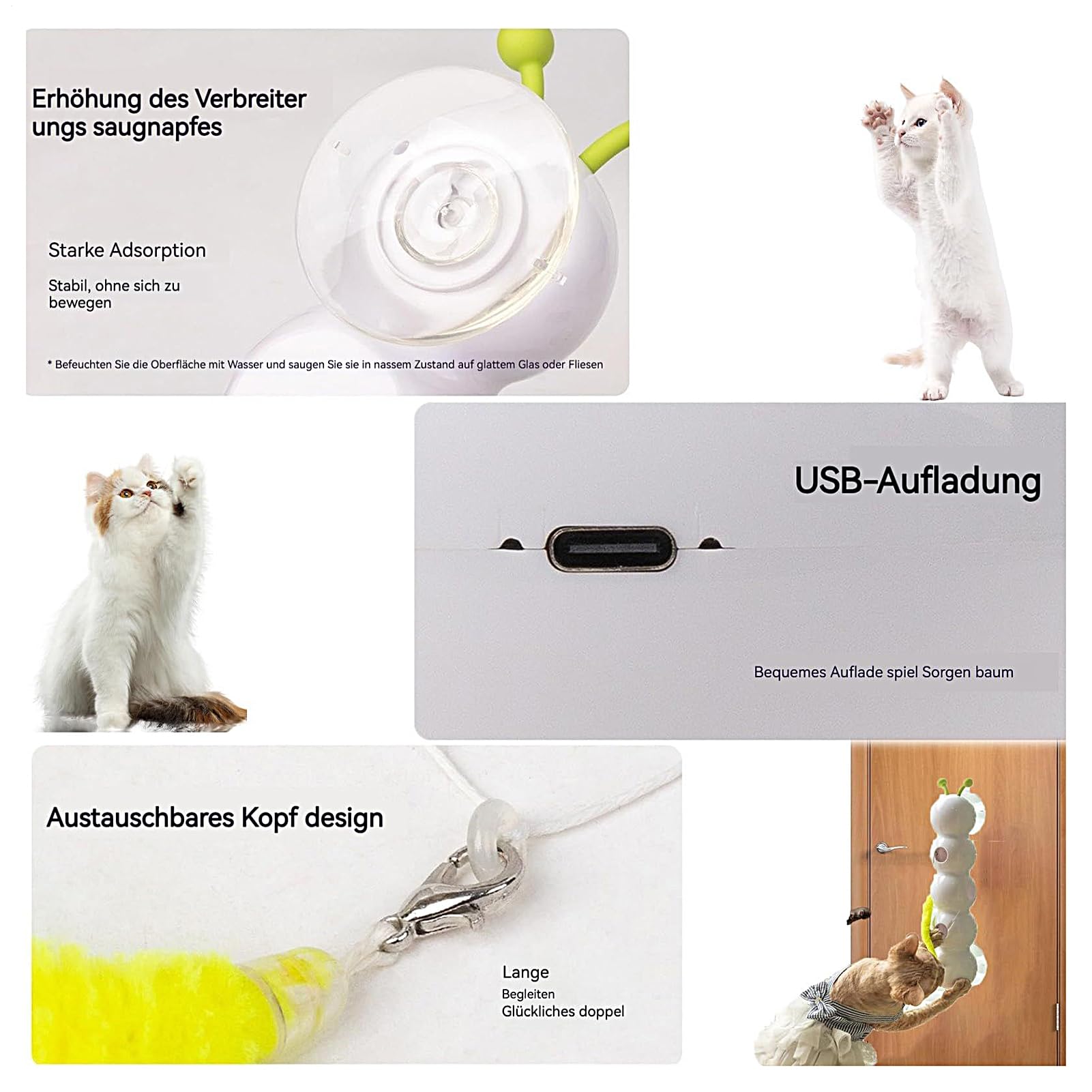 Jouet pour Chat - Jouet Intelligent pour Chat - avec Design de