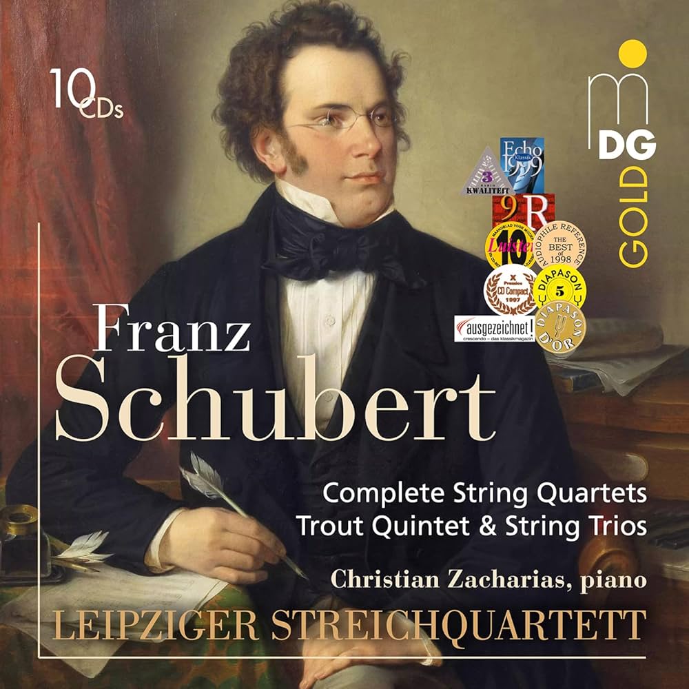クラシック Schubert:Complete String Quartets Leipziger Streichquartett, Christian Zacharias, Franz Schubert