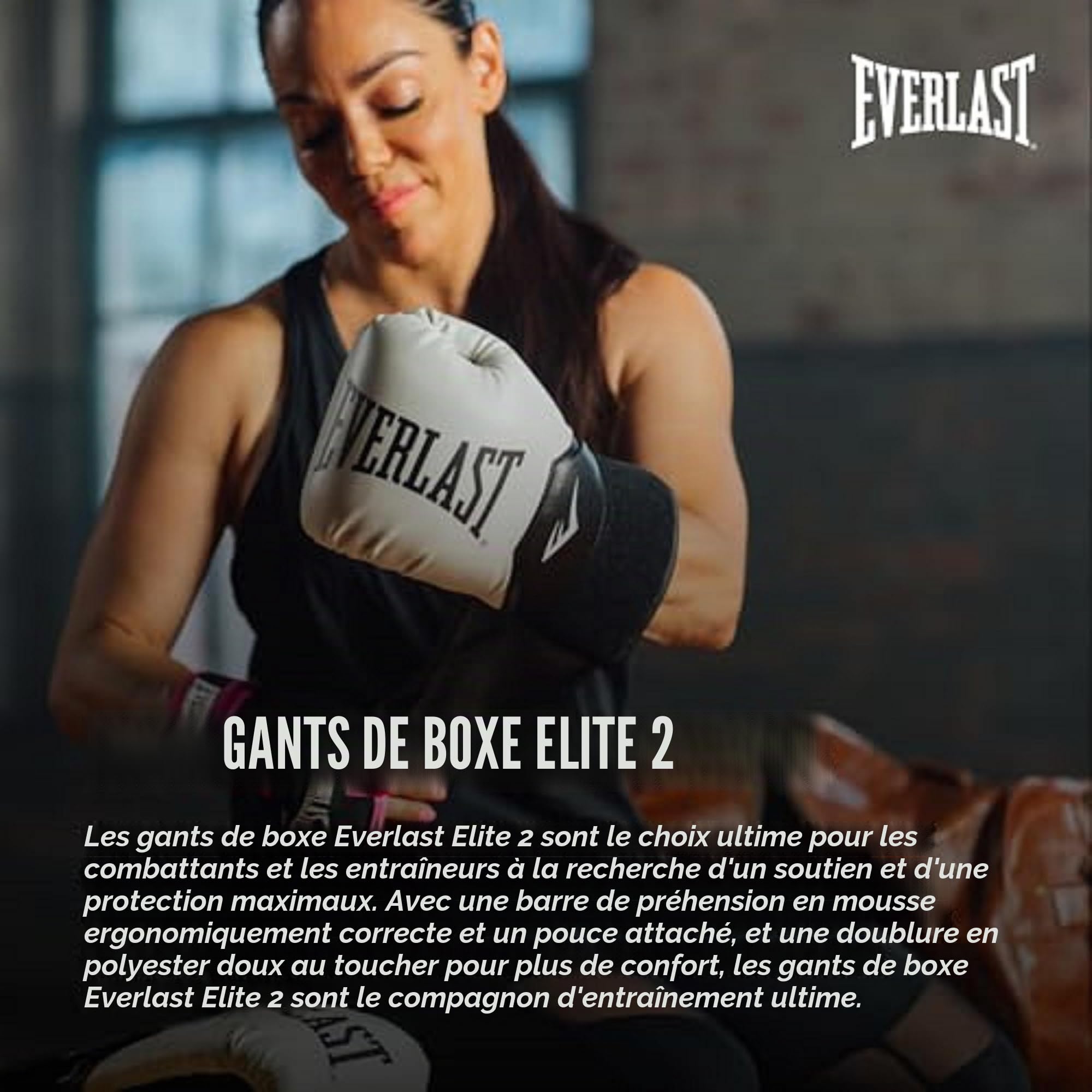 Everlast Pro Styling Elite Gants de Boxe Unisexe