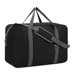For Spirit Airlines Personal Item Bag 18x14x8 Foldable Travel Duffel Bag Tote Duffle Carry on Luggage for Women