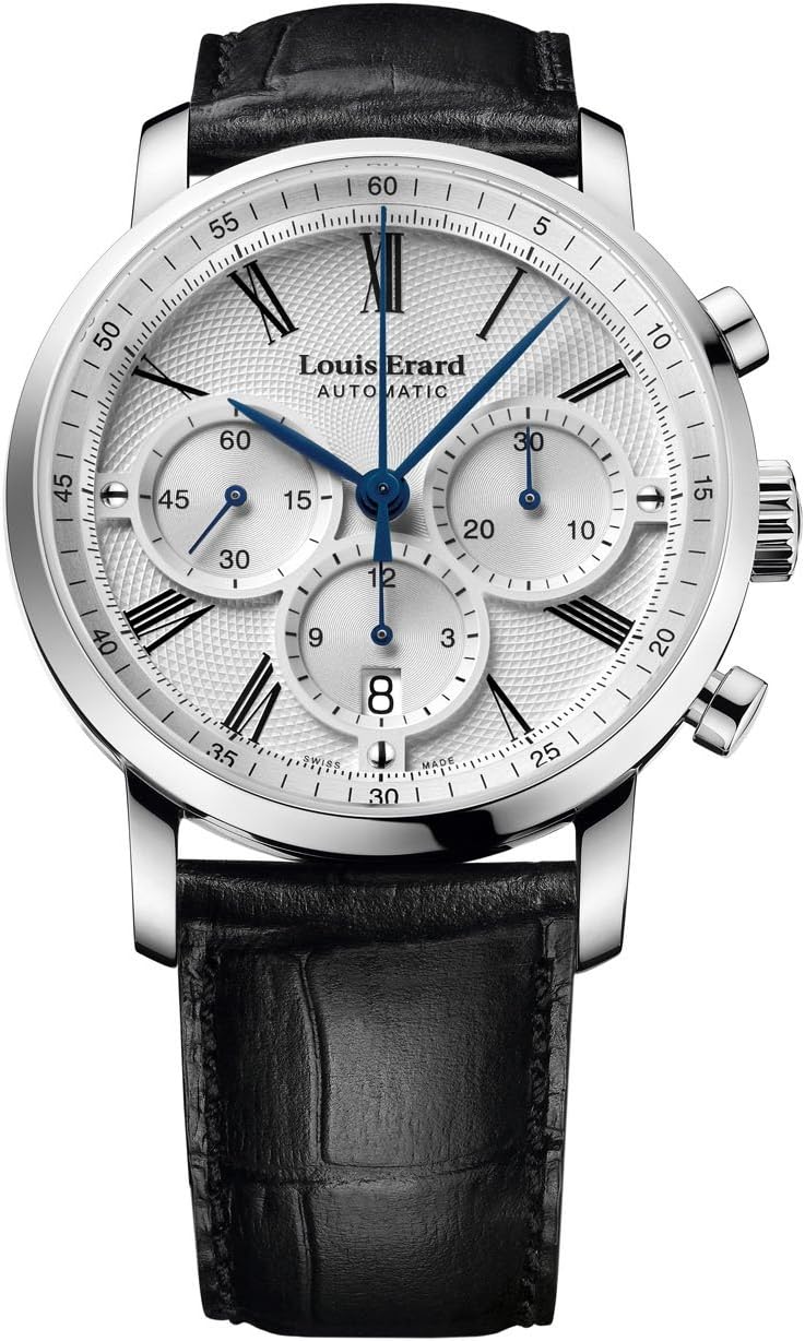 Louis Erard Excellence Collection Swiss Automatic Selfwinding Silver Dial Men's Watch 71231AA31.BDC51 …