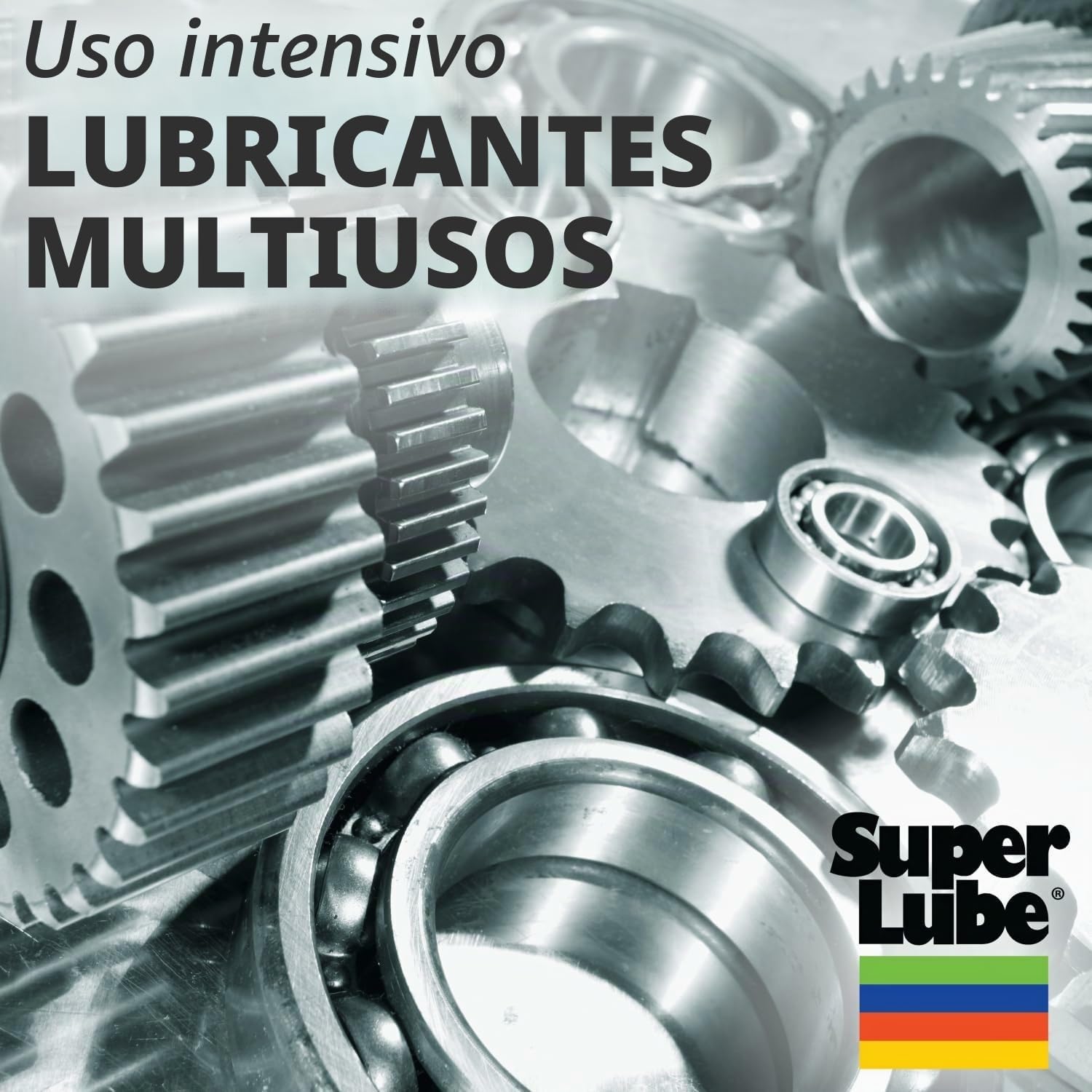 Super Lube 41160 Synthetic Grease (NLGI 2), bidón de 14,1 oz, blanco translúcido Super Lube