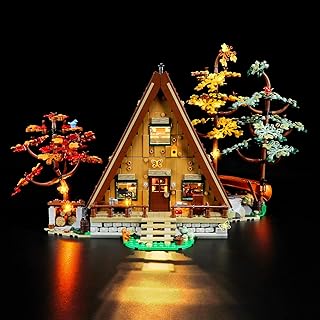 LIGHTAILING Light for Lego- 21338 A-Frame Cabin - Led Lighting Kit Compatible with Lego Building Blocks Model - NOT Included The Model Set