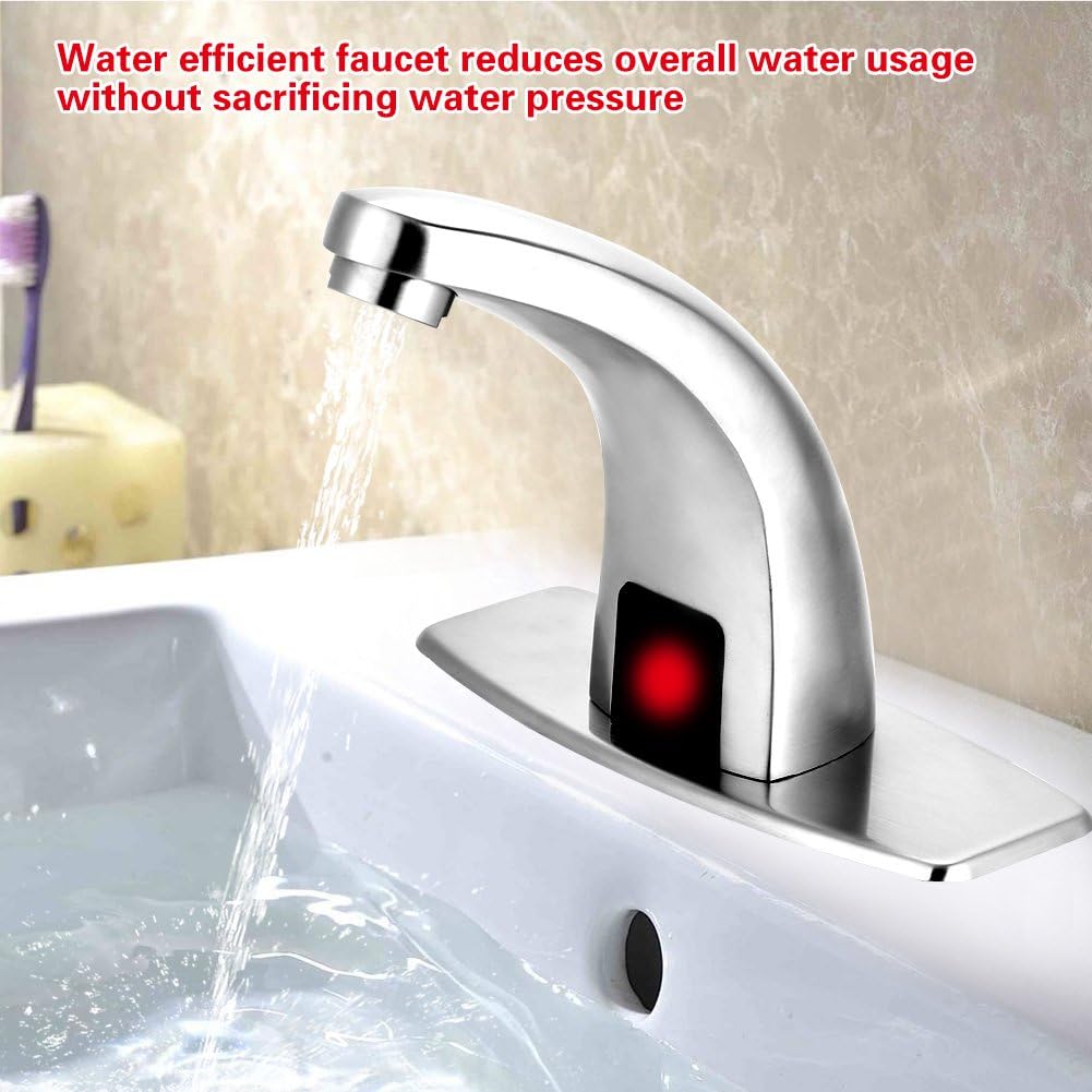 Tech Deals 🔥 Yosoo Automatic Infrared Sensor Faucet, Zinc Alloy Smart Touchless Sink Faucet Kitchen Bathroom Water Tap (Type of 3) Review Discount Yosoo Automatic Infrared Sensor Faucet, Zinc Alloy Smart Touchless Sink Faucet Kitchen Bathroom Water Tap (Type of 3)