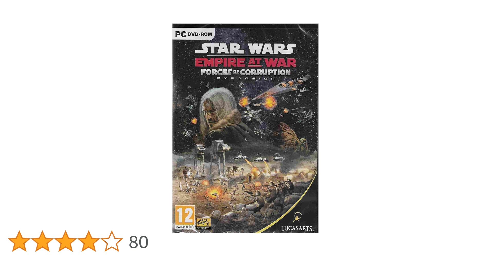 新品未開封 PC ゲーム スターウォーズ エンパイア・アット・ウォー 日本語版 新品未開封 PC ゲーム スターウォーズ エンパイア・アット