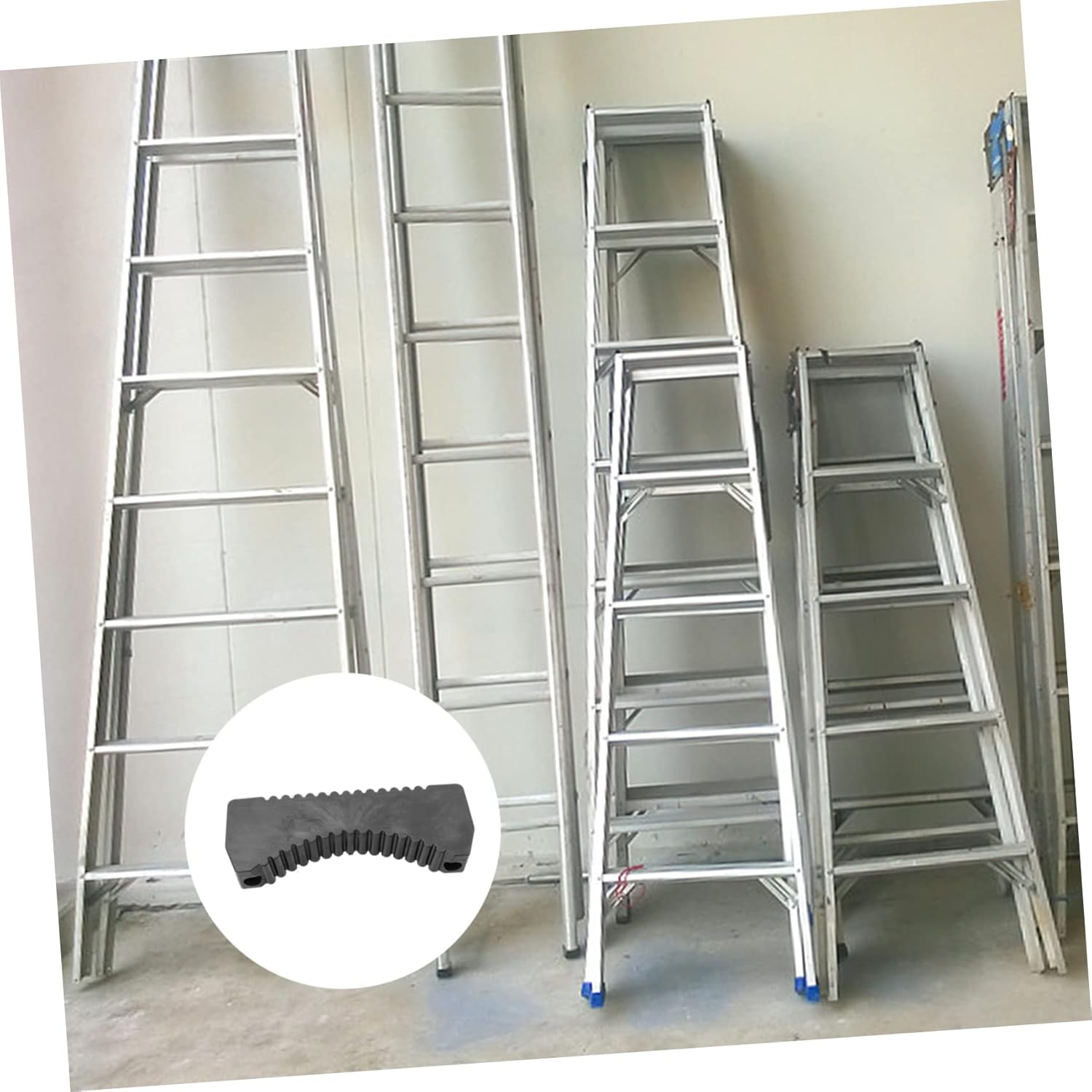 ARTIBETTER 3sets Ladder Stabilizer Non- Easy Install Ladder Pole Attachment and Material Includes Screws for Use