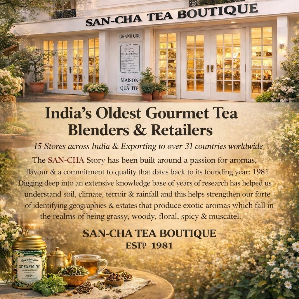 Sancha Tea Boutique Oolong Tee 50g Ganzblatt-Oolong-Tee geerntet im Himalaya magerer Tee