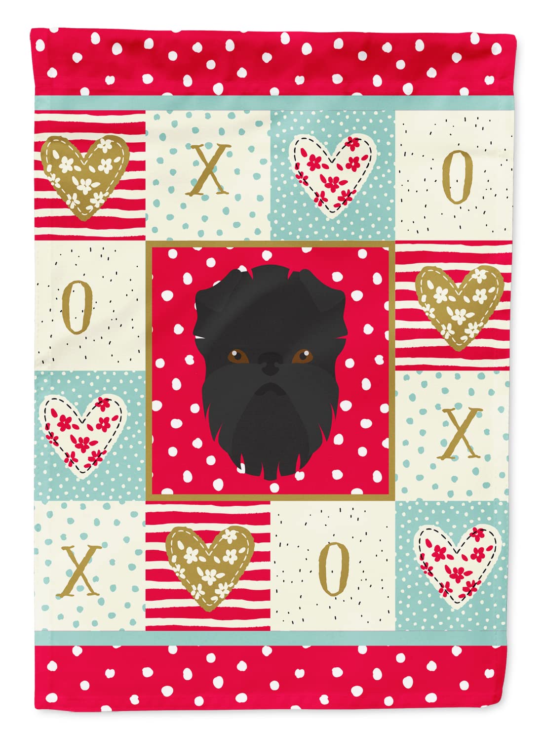 Drapeau de jardin Affenpinscher Love pour exprimer votre passion