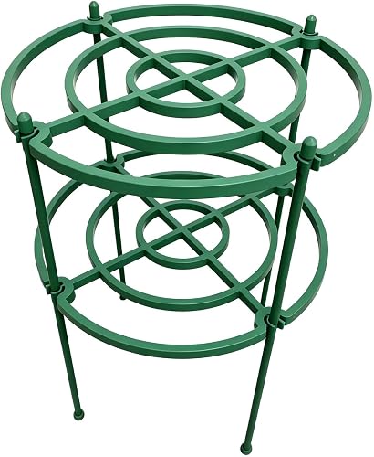 Peony Support Cage Heavy Duty Metal Decorative Weather-Resis