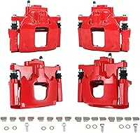 Vista 11 de SCITOO 18-B4791 18-B4790 Pinzas de freno de disco delanteras izquierda y derecha con soporte para Ford para Excursion 2000-2005, para Ford