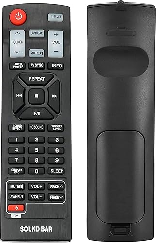 AKB73575401 AKB73575402 Control remoto apto para LG Sound Bar NB2420A NB2520A NB2530A NB3520A NB3530A NB3730A NB3531A NB3532A S33A1-D Home The...