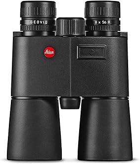 LEICA Geovid R Gen 2022 Compact Lightweight Hunting Bird Watching Rangefinder Binoculars with Carrying Strap Incuded