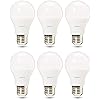 Amazon Basics 6 x Professional LED 5.5W Edison Screw (E27) 40W Incandescent Bulb Equivalent, Warm White, Non-Dimmable