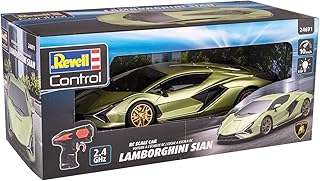 Revell Control I RC Scale Car Lamborghini Sián I Scale 1:24 I 2.4 GHz Remote Control I LED Front Lighting I Speed 10 km/h I Length 205 mm I From 8 Years