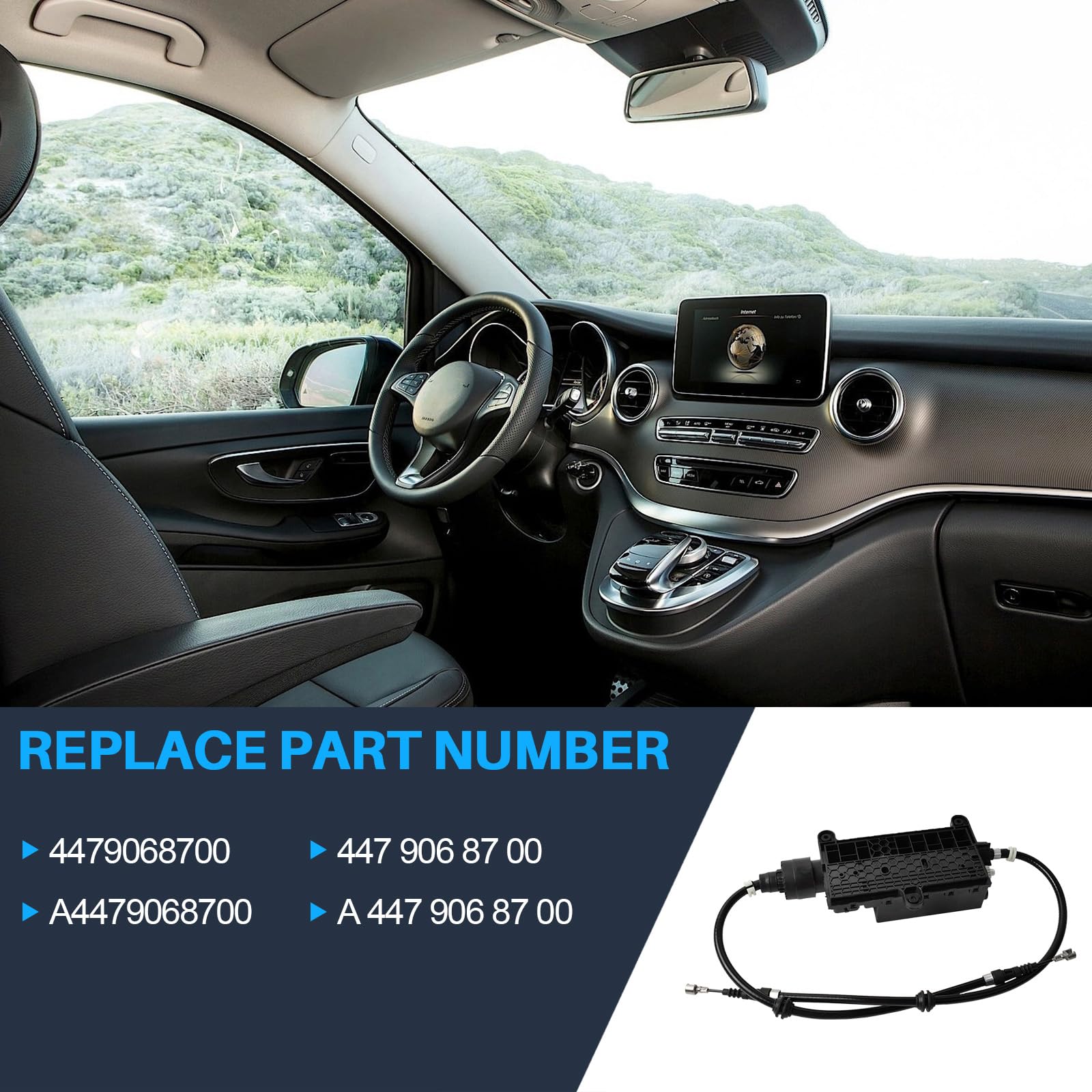 A4479068700 Attuatore del freno di stazionamento elettronico di ricambio per Mercedes Classe V W447 4479068700 Unità di controllo dell'attuatore del freno a mano elettrico