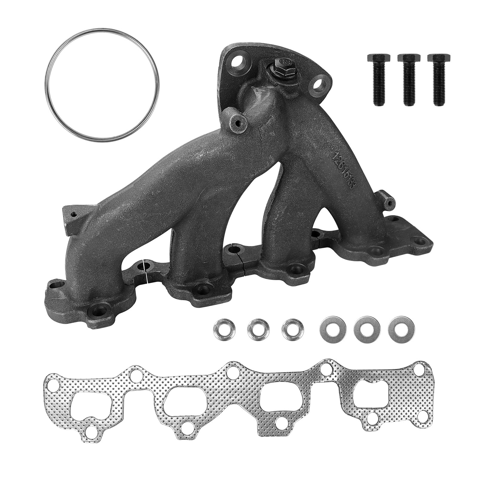 Photo 1 of Exhaust Manifold with Gasket Kit Compatible with Buick Allure LaCrosse Regal Verano Chevrolet Impala Malibu Replaces 674-940 674-937