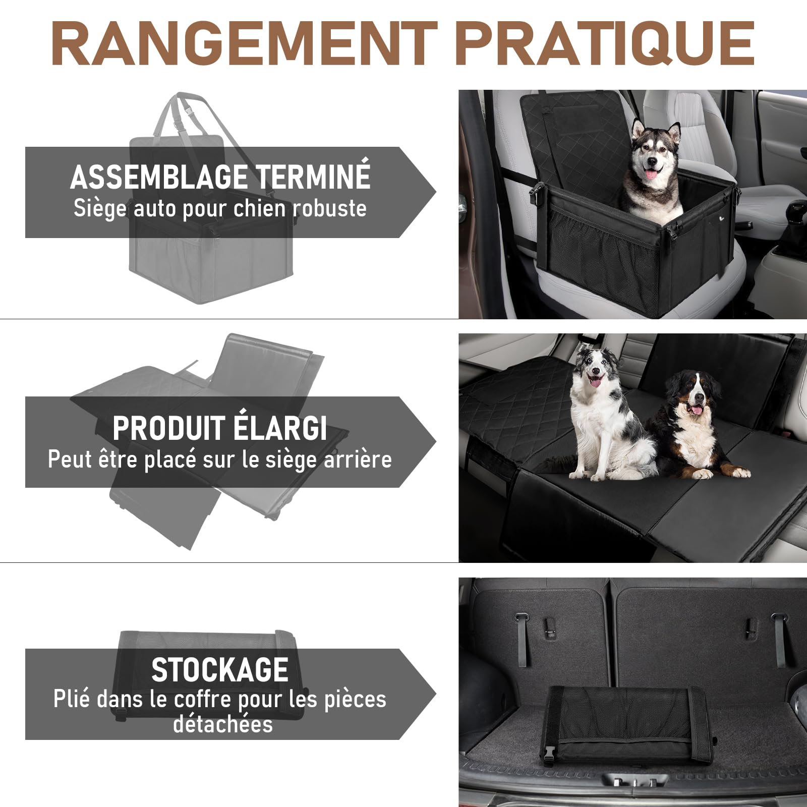 ICARE Siège Auto Chiens