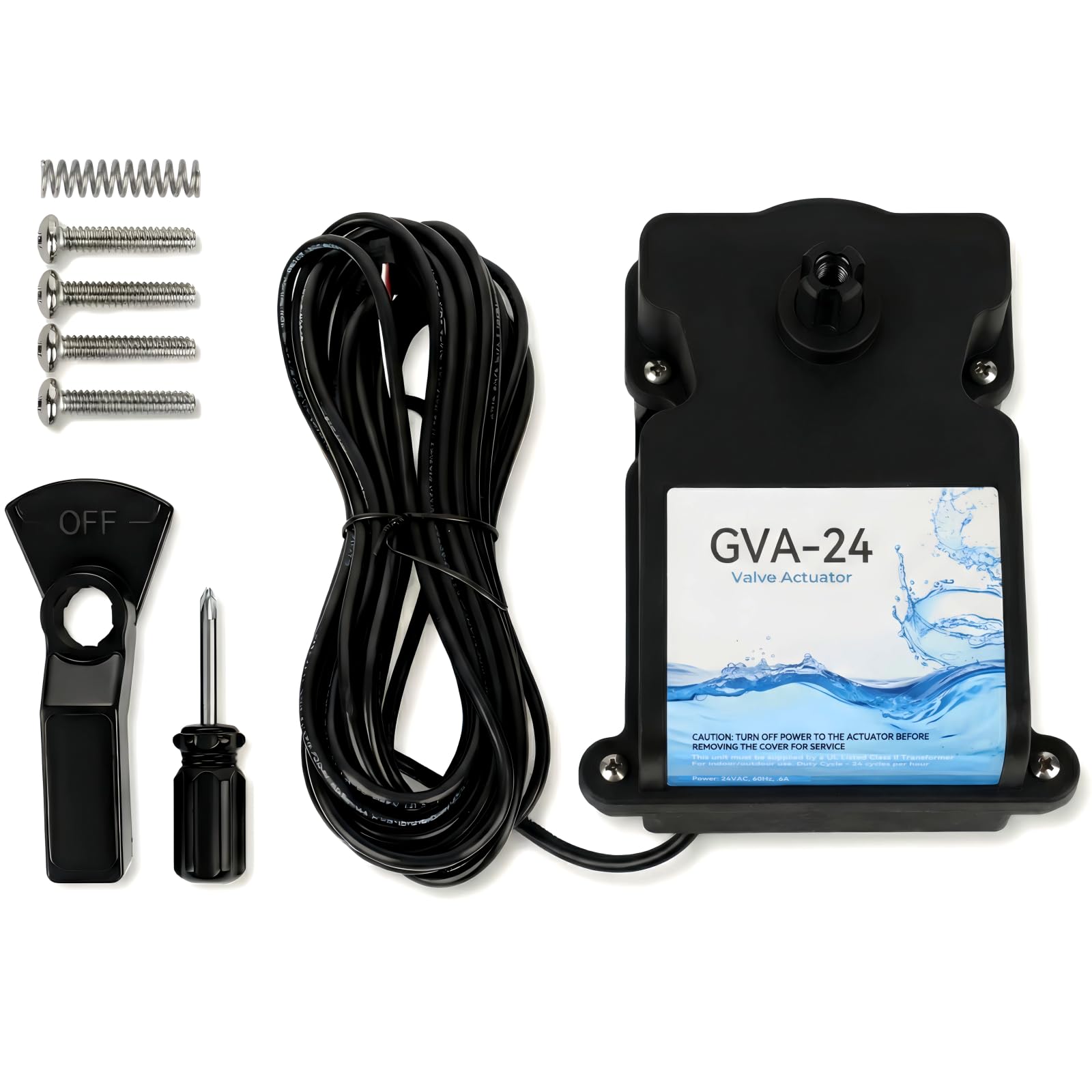 Photo 1 of fetomc GVA-24 Pool Valve Actuator Replacement for Model GVA-24 Waterproof 24V Automated Control for 2 & 3-Port Diverter Valves Adjustable Cam & Switch for Pool/Spa/Solar Systems